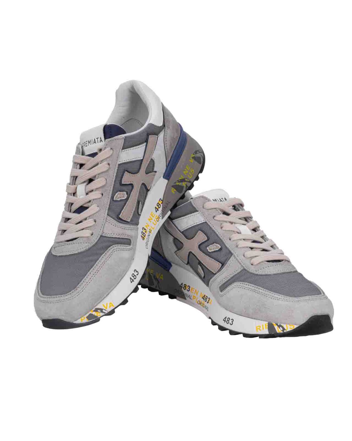 shop PREMIATA Saldi Scarpe: Premiata sneakers "MICK".
Brand Logo.
Suola ergonomica.
Composizione tomaia: 45% Pelle di vitello 55% Poliammide.
Suola: 65% EVA 5% TPU (PLASTIC MATERIAL) 30% RUBBER.
Made in Vietnam.. MICK-6611 number 3669671